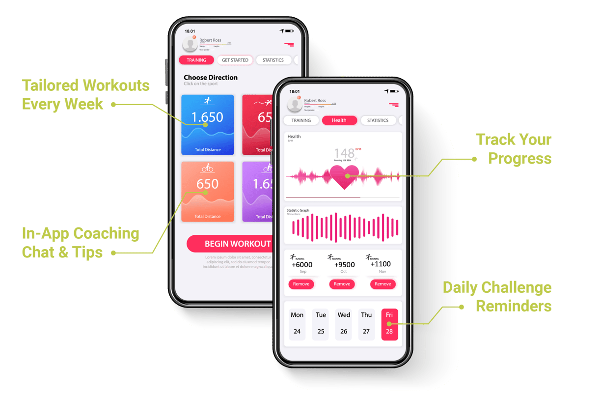 Fitness App Mock Up_Features